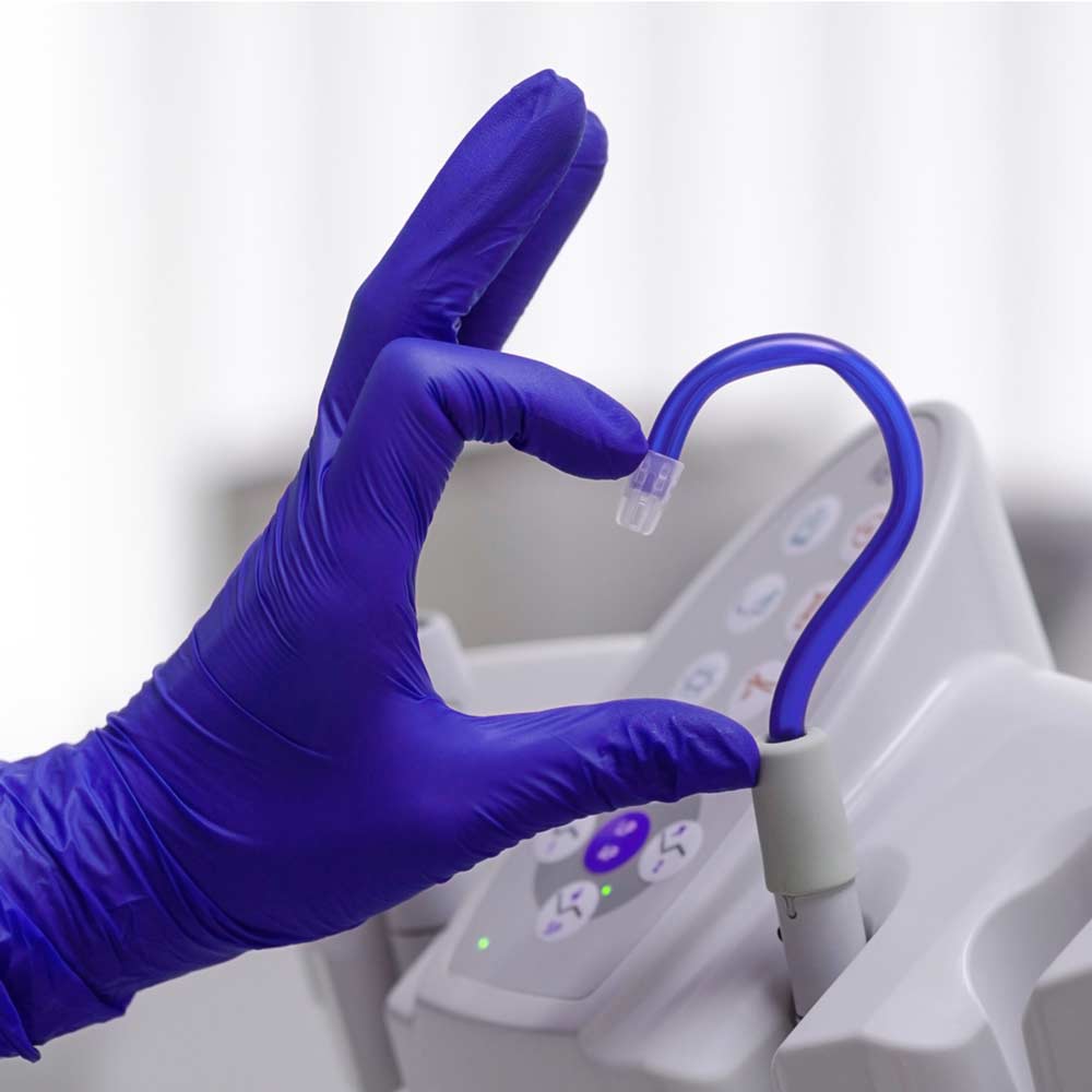 TruFit™ Nitrile Disposable Latex Free Ultra Thin Gloves | Violet