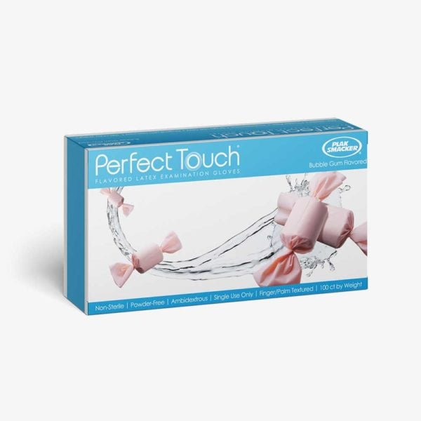 Perfect Touch® Bubble Gum Powder-Free Latex Gloves: Young Specialties